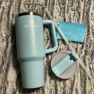 40oz Stanley cup Aqua